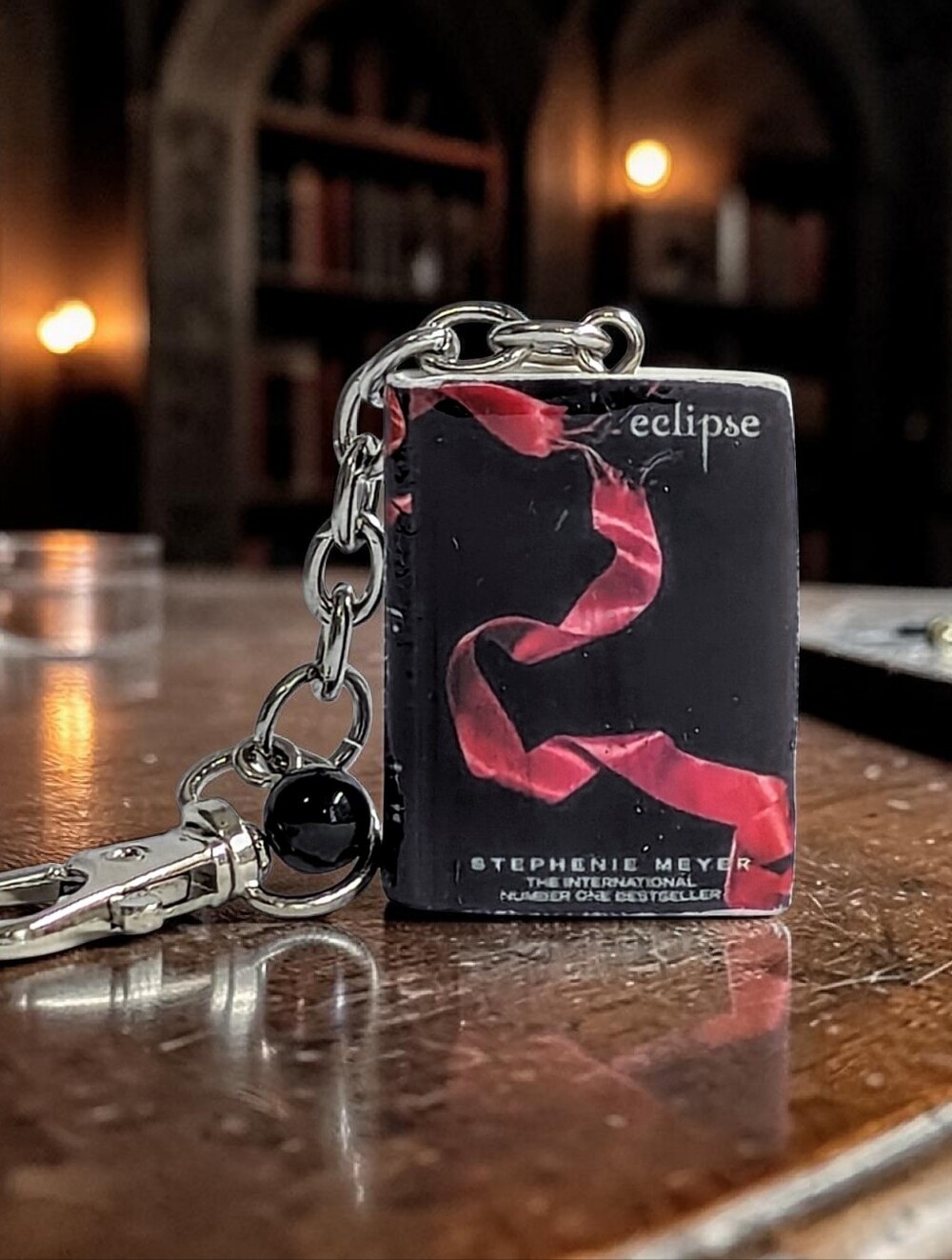 Twilight 'Eclipse' Mini Book Purse Charm